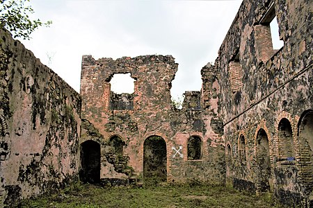 Inside of Fort Batenstein Photograph: Shahadusadik