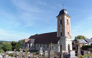 <span class="mw-page-title-main">Le Mesnil-sur-Blangy</span> Commune in Normandy, France