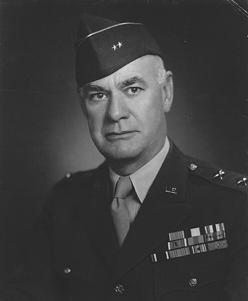 Major General Fred L. Walker during World War II.