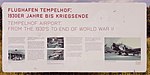 Memorial plaque for Berlin-Tempelhof airport