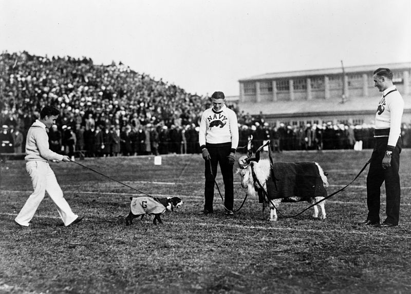 File:Georgetown and Navy Mascots 1920s.jpg