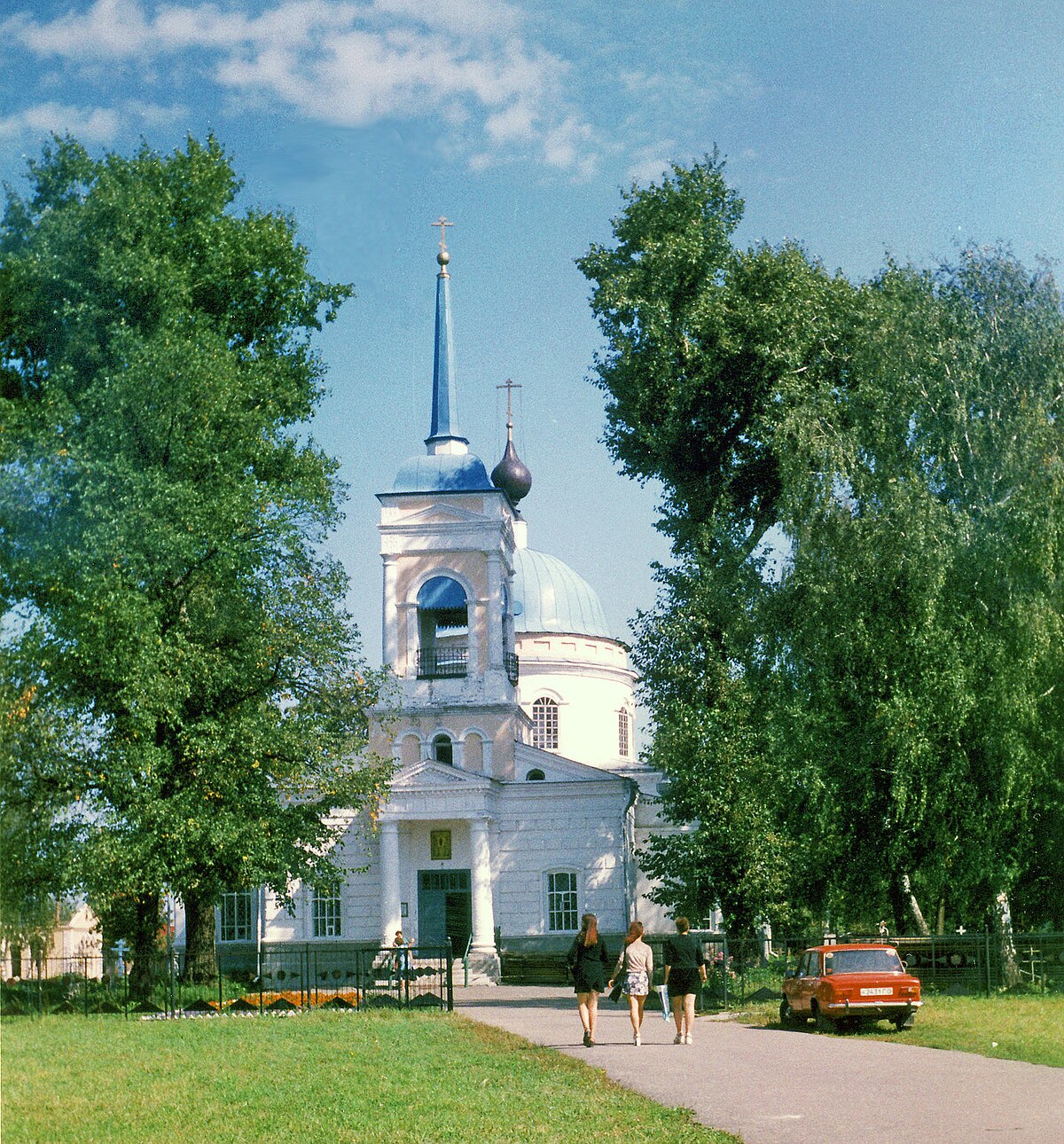 Городец Покровская Церковь танк