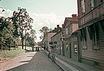 Brahegatan i Gränna, 1945