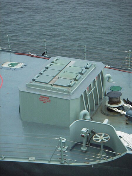 HMAS Sydney's Mk 41 VLS in 2007