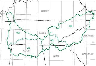 Tennessee water resource region