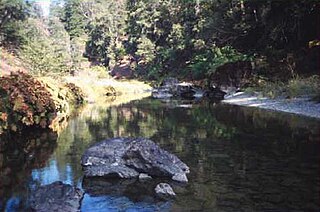 Hayfork Creek River in California, United States