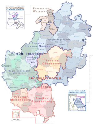 Region Oberhessen: Geografie, Geschichte, Mittelalter und frühe Neuzeit