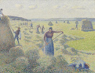 Les Foins, Eragny, 1887 Musée Van-Gogh, Amsterdam