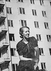 Swedish architect Hillevi Svedberg (1910—1990)