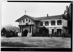 Historic American Buildings Survey Golden Gate Park Museum MISSION ca. 1880 - Mission San Francisco de Asis, Mission and Sixteenth Streets, San Francisco, San Francisco County, HABS CAL,38-SANFRA,1-10.tif