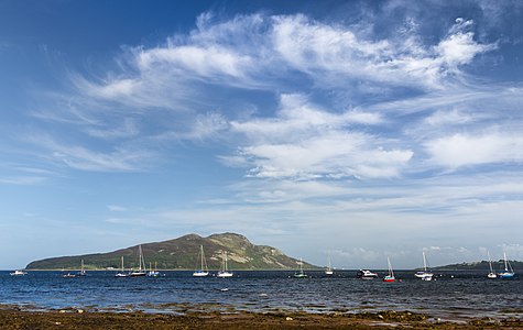 Holy Isle from Lamlash