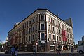 * Nomination The three-star Centrum Hotel in a historic building located in the center of Sosnowiec at the intersection of Modrzejowska and Warszawska streets - view from the Centennial Square; Warszawska Restaurant and a donut shop in the Hotel building. --Stimoroll 17:43, 7 September 2020 (UTC)  Comment It needs a perspective correction, cloning marks on the left. It probably needs also a aspect ratio correction --Moroder 00:58, 16 September 2020 (UTC) @Stimoroll: --Vincent60030 09:13, 22 September 2020 (UTC) * Decline Insufficient quality. Correction suggested not done within a week --Moroder 03:29, 26 September 2020 (UTC)