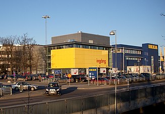 Ikea Kungens Kurva: Historia, Branden, Expansion