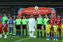 Indian Super League Match: Jamshedpur FC vc Bengaluru FC at Kalinga Stadium ISL Jamshedpur FC vc Bangalore FC match.jpg