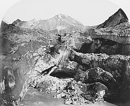 Ice Cave at the Bara Shigri Terminus, 1863.jpg