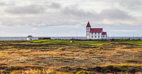 Rural church of Kalfatjorn, Suðurnes, Iceland