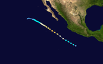 2006 Pacific Hurricane Season: Storms, Storm names, Season effects