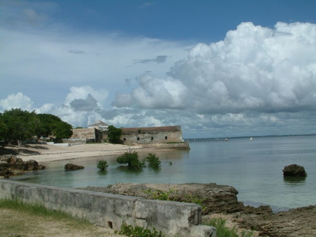 Mozambique Island, with Fort São Sebastião in background