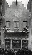 Inauguration du hall du nouvel immeuble de La Dépêche du Midi, au n°42 , le 2 mai 1927