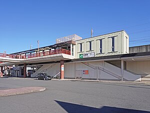 车站西口（2022年11月）