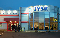 Магазин на JYSK в Швеция
