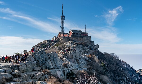 Jade Emperor Peak, the summit of Mount Tai