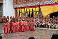 Jakar tshechu, Dzongkhag dancers (15660077367).jpg