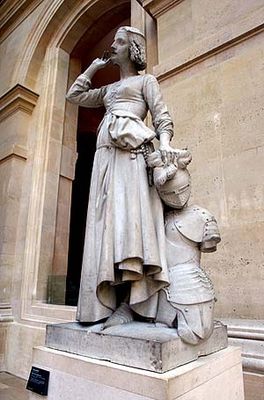 François Rude, a Romantic Jeanne d' Arc, 1852, Louvre