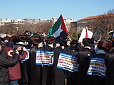 Jerusalem is Forever The Capital of Palestine demonstration , Washington, D.C.