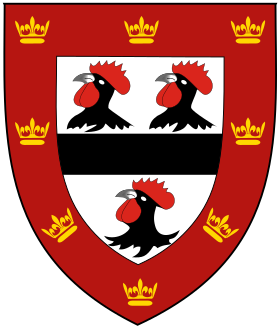 Jesus College heraldic shield