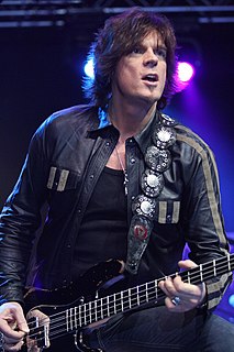 John Levén bassist in the Swedish rock band Europe