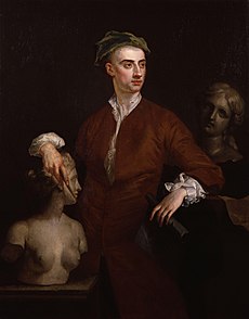 John Michael Rysbrack by John Vanderbank, c.1728