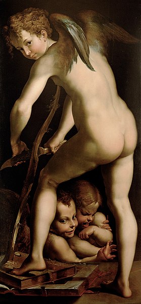 File:Joseph Heintz d. Ä., , Kunsthistorisches Museum Wien, Gemäldegalerie - Bogenschnitzender Amor - GG 1588 - Kunsthistorisches Museum.jpg