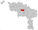 Jurbise Hainaut Belgium Map.png