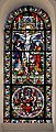 Stained glass windows of St. Castor (Karden): "Jesus on the cross" by Joseph Machhausen, Koblenz, 1884