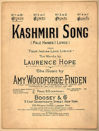 <span class="mw-page-title-main">Kashmiri Song</span>