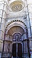 Entrance cathedral Palma de Mallorca