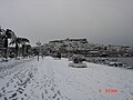 Kavala harbour in snow.jpg