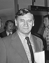 Kazimierz Gorski was head coach of the national team between 1971 and 1976. Kazimierz Gorski (1973).jpg