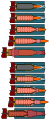 Kinematik Vergleich zwischen Patronenlager mit und ohne Gasentlastungsrillen bei einer kraftschlüssig dynamisch verriegelten Feuerwaffe mit Flaschenhalshülse vertikale Version CC BS-SA 4.0.svg