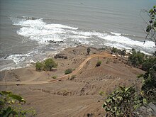 Old fort Korlai fortification wall and ruin structures inside the fort  build by Portuguese near Alibag Maharashtra india Stock Photo - Alamy