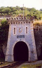 Tunnel unter der Altstadt von Bastia