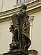 Kostel sv. Jana Křtitele (Lysá nad Labem), nám. dr. Bedřicha Hrozného, Lysá nad Labem - část souboru, socha sv. Marka.JPG