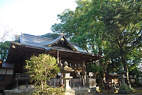 Kozaki-shrine and NanjyaMonjya,Kozaki-town,Japan.JPG
