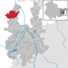 Kaart van Kraftsdorf
