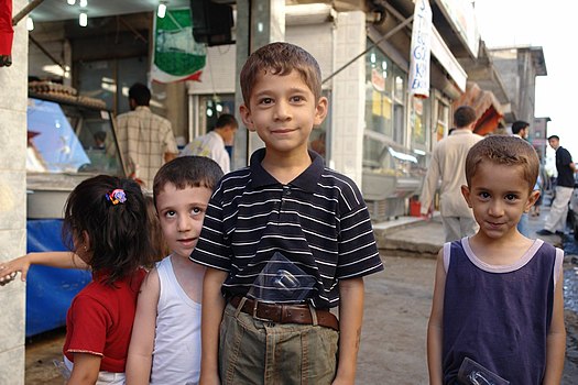 Mladi Kurdi u turskom Kurdistanu.