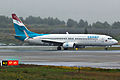 LUXAIR BOEING 737-800 équipé avec les « Scimitar Winglets ».