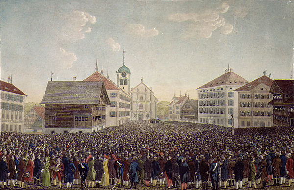 Image: Landsgemeinde Trogen 1814