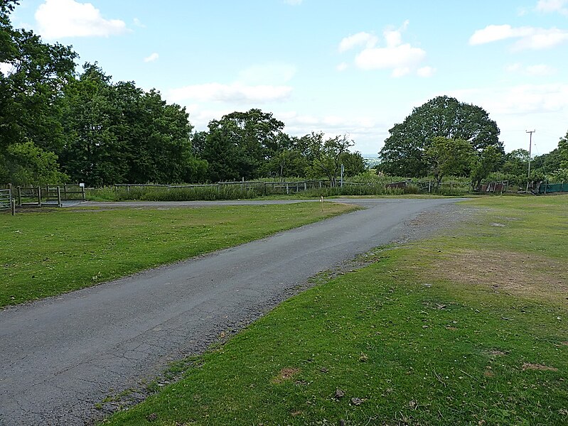 File:Lane junction at Womerton - geograph.org.uk - 4569967.jpg