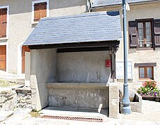 Le lavoir de la Mairie.